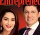 Madhuri Dixit and Dr. Shriram Nene graces the cover page of 'Entrepreneur' magazine
