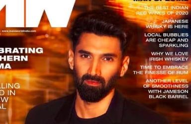 ​Aditya Roy Kapur graces the cover page of 'Man's World India' December issue