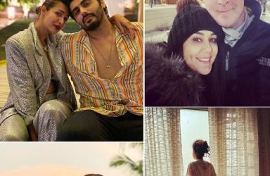 Malaika, Arjun, Taapsse, Shilpa And Priety Shares 2021 First Day Pictures