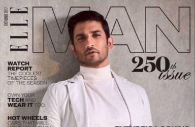 Sushant Singh Rajput Looks Dapper on Elle Cover