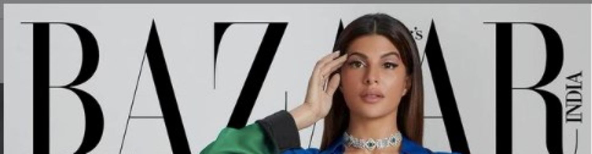 Jacqueline Fernandes becomes the cover girl for Bazaar India