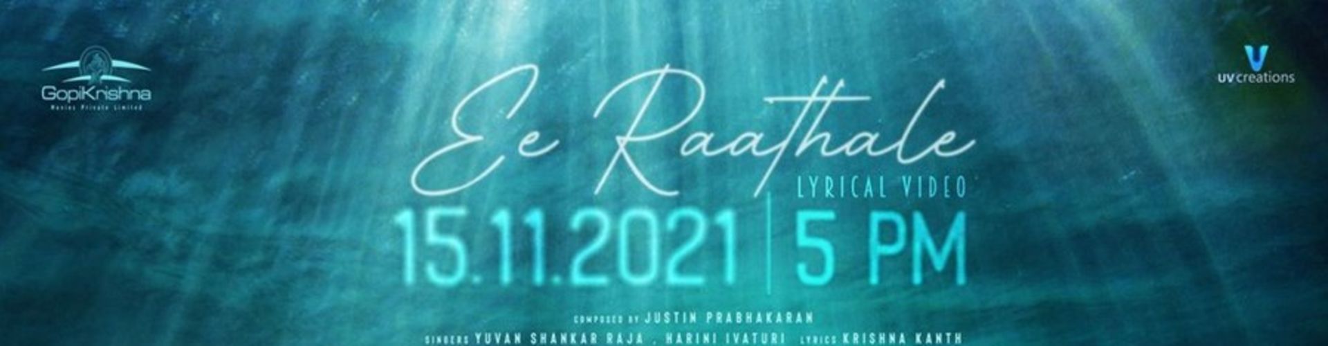 Prabhas Confirms The First Song From Radhe Shyam, Unveils First Look Poster