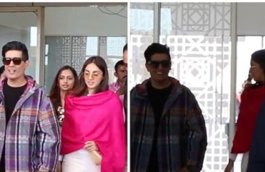 Kiara Advani Reaches Jaisalmer With Manish Malhotra