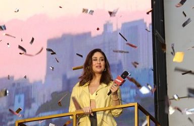 Kareena Kapoor Khan Launches Song "Choli" from Upcoming Movie "Crew" in Mumbai