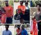 Tiger Shroff Plays Football with Celebrities in Juhu Ahead of "Bade Miyan Chote Miyan" Release