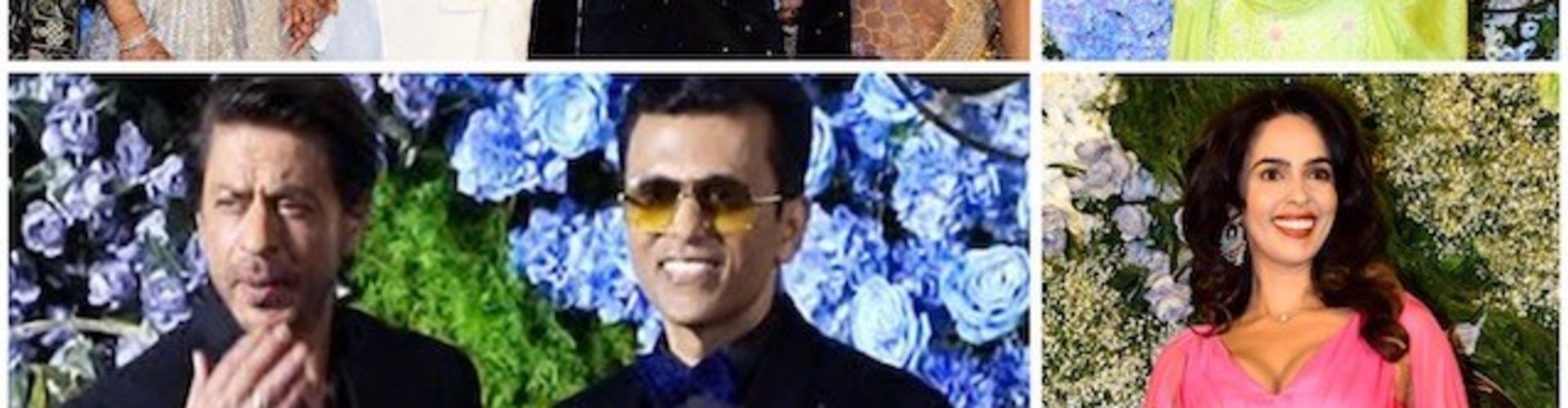 Celebrities Grace Anand Pandit's Daughter Aish's Wedding Reception in Style