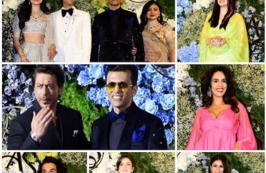 Celebrities Grace Anand Pandit's Daughter Aish's Wedding Reception in Style