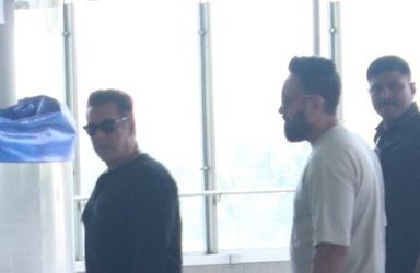 Salman Khan Spotted at the Airport Amidst Firing Case Reports: A Look at His First Public Appearance