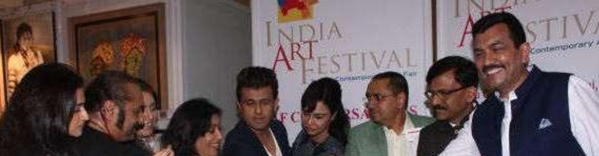 Celebs At India Art Festival Inauguration