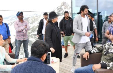 Prabhas delighted with the Shooting experience at Tirol