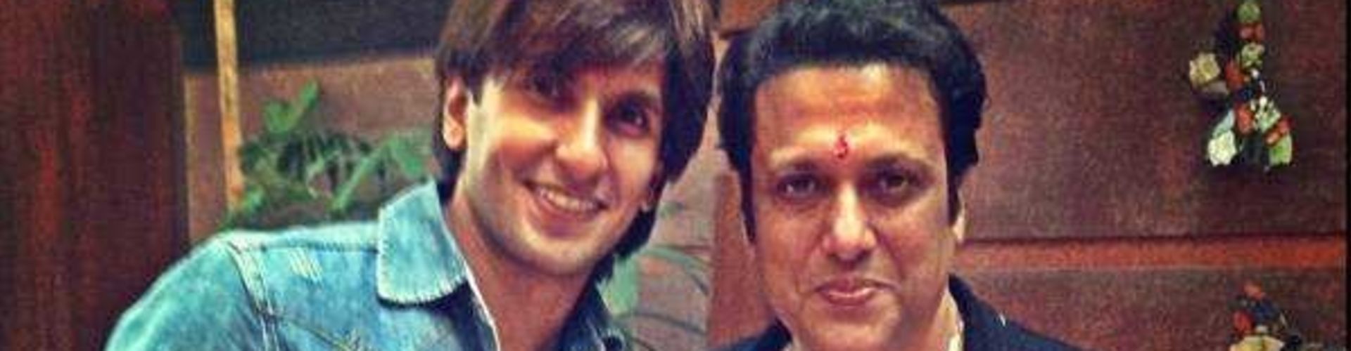 Govinda wishes the best for his biggest fan Ranveer Singh for his new life