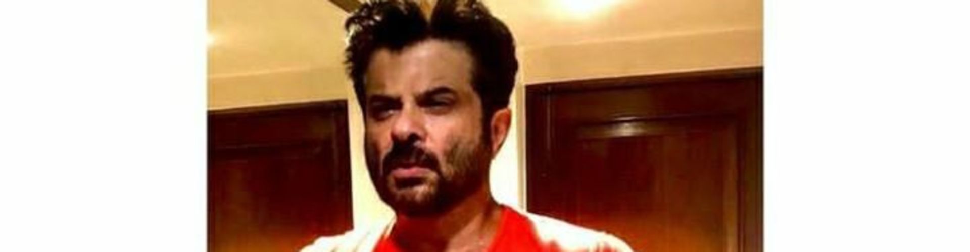 Anil Kapoor Flaunts His Muscles While Doing Workouts